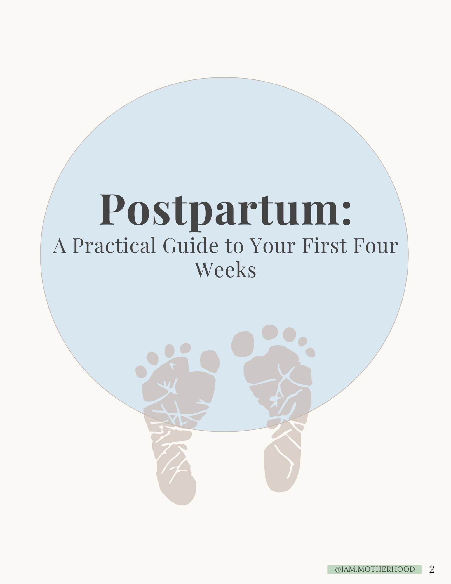 Postpartum: A Practical Guide to Your First Four Weeks
